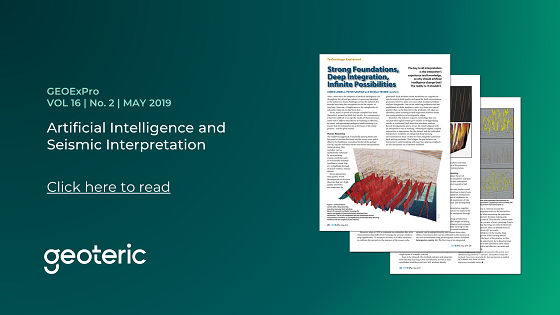 GEOExPro VOL 16  No. 2  MAY 2019 Artificial Intelligence and Seismic Interpretation